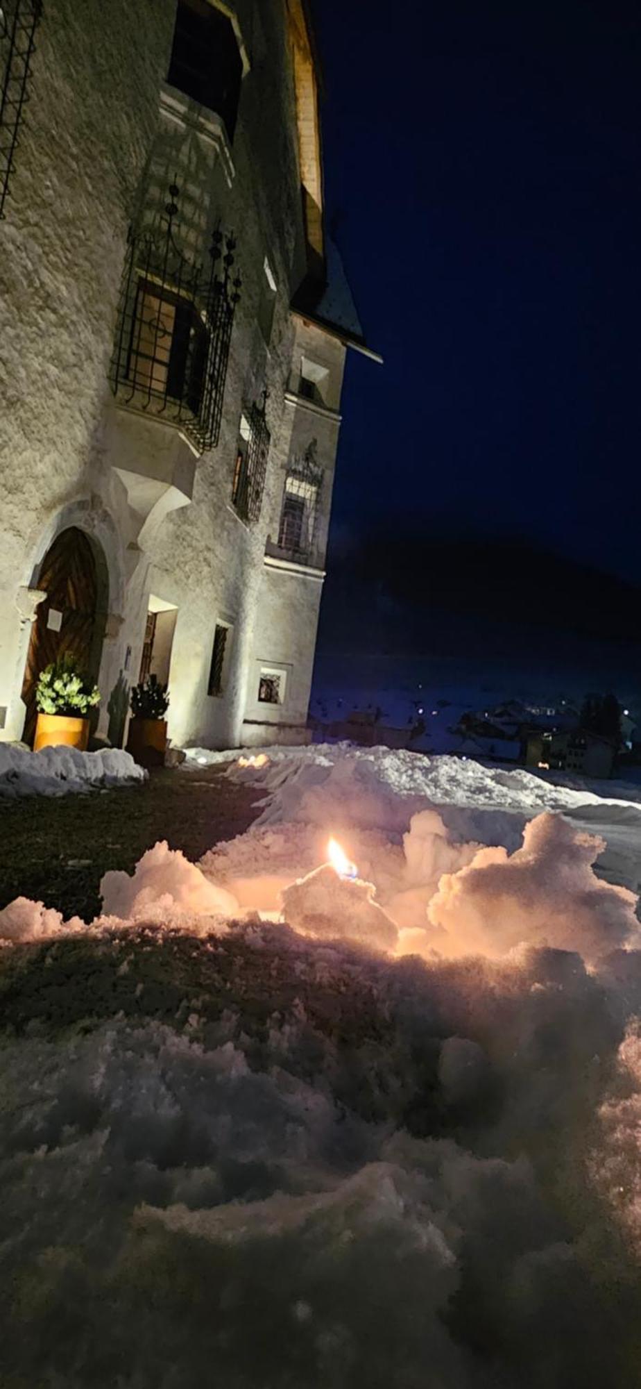 Ansitz Heufler Hotel Rasun di Sopra Luaran gambar
